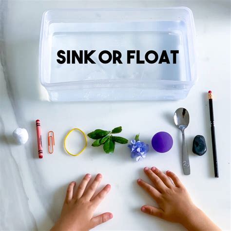 Will It Sink Or Will It Float Create Webquest