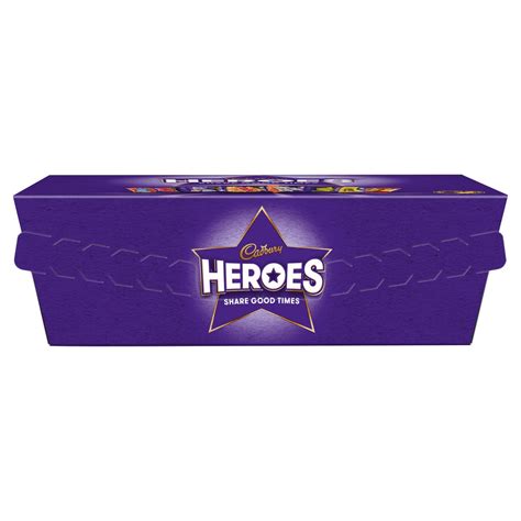 cadbury heroes chocolate tub 76g chocolate boxes and ts iceland foods