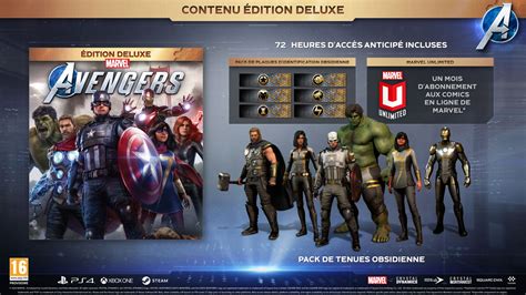 Marvels Avengers Deluxe Edition Ps4 Tienda De Square Enix