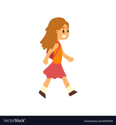 Little Girl Walking