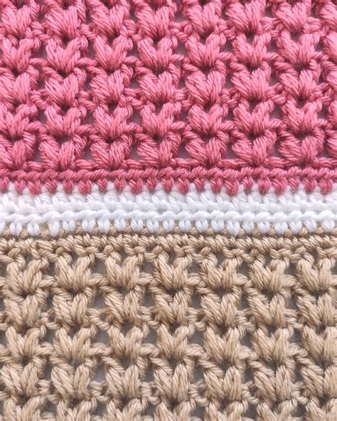 Easy Puff Stitch Baby Blanket Free Crochet Pattern Crochetpedia
