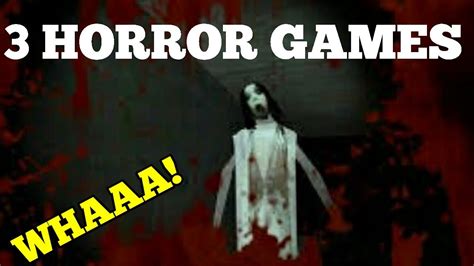 3 Random Horror Games Spelen Youtube