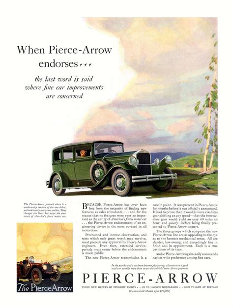 Directory Index Pierce Arrow Ads1930s Car Advertising Car Ads
