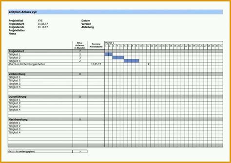 Mit diesem planer haben sie das team im griff. Neue Version Excel Bauzeitenplan Vorlage Inspiration ...