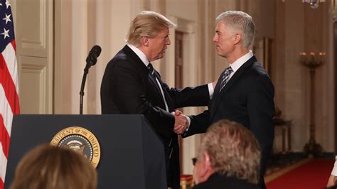 In Making His Second Supreme Court Pick Trump Has A Model His First