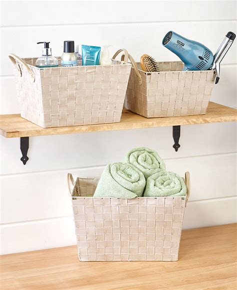 Small Bathroom Storage Baskets Rispa