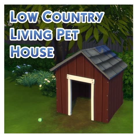 Ts3 Ts4 Low Country Living Pet House Conversion By