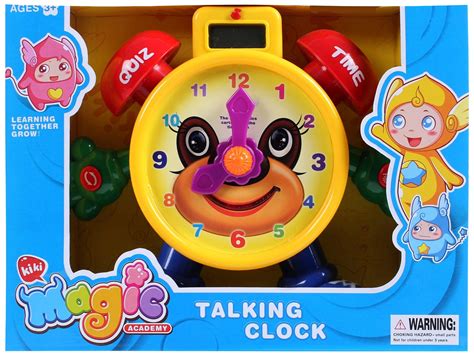 Tell The Time Electronic Learning Teach Time Clock Educational Toy For