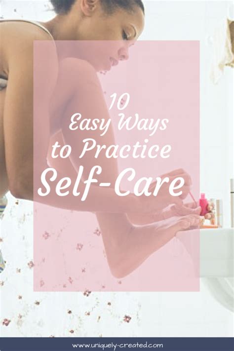 10 Easy Ways To Practice Self Care According To Tish