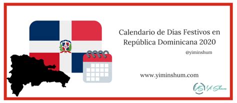 Calendario De Días Festivos En República Dominicana 2020