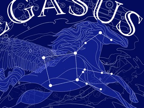 Pegasus Constellation Illustration By John Moorehead On Dribbble