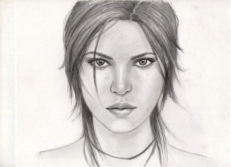 Tomb Raider Speed Drawing Video Tomb Raider Forums