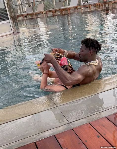 Antonio Brown Nude Ass And Dick In A Pool Scandal The Men Men