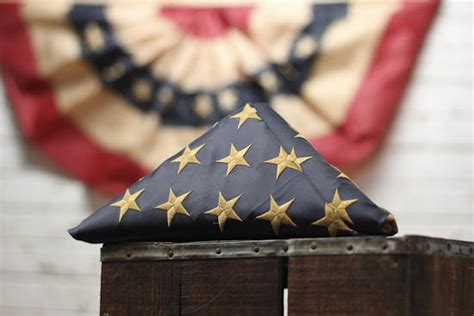 Mason jars are all hand painted, distressed, tied with twine around. Primitive Tea Dyed American Flag - Americana Decor - Home ...