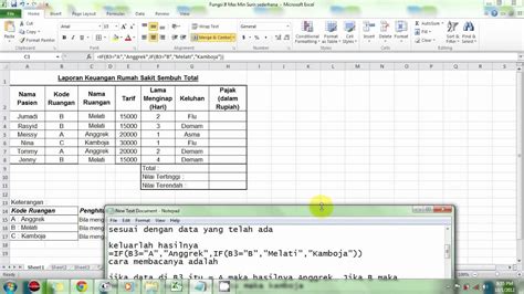 Cara Membuat Rumus Excel Membuat Nilai Minimal Di Excel Hongkoong Images