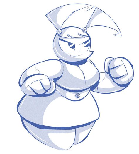 Thicc Jenny My Life As A Teenage Robot Know Your Meme