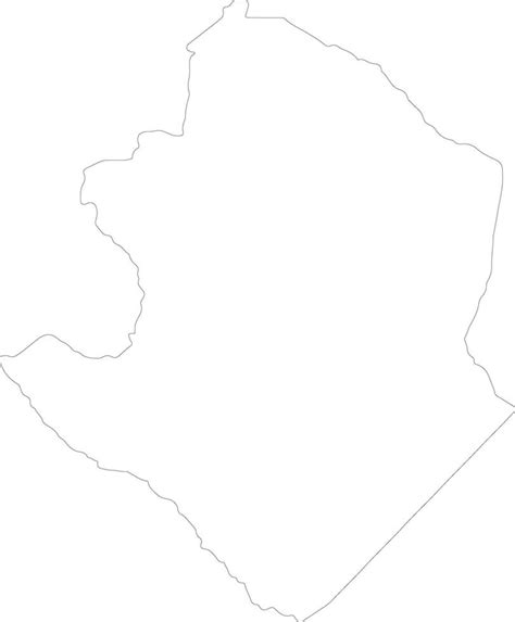 Masvingo Zimbabwe Outline Map 38098524 Vector Art At Vecteezy