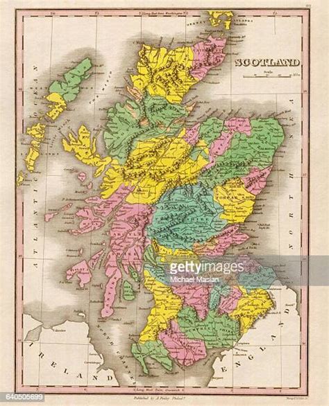 Scotland Counties Map Photos And Premium High Res Pictures Getty Images