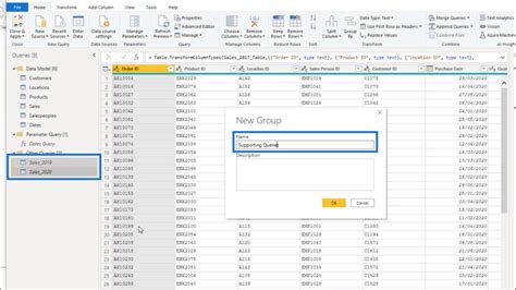 Organizing Your Queries Power Bi Query Editor Tutorial Functions Online