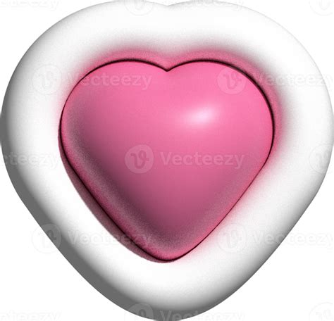 Cute Heart Shape Cute Decoration 20694680 Png
