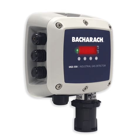 Mgs 550 Industrial Gas Detector Refrigerant Monitoring System Bacharach