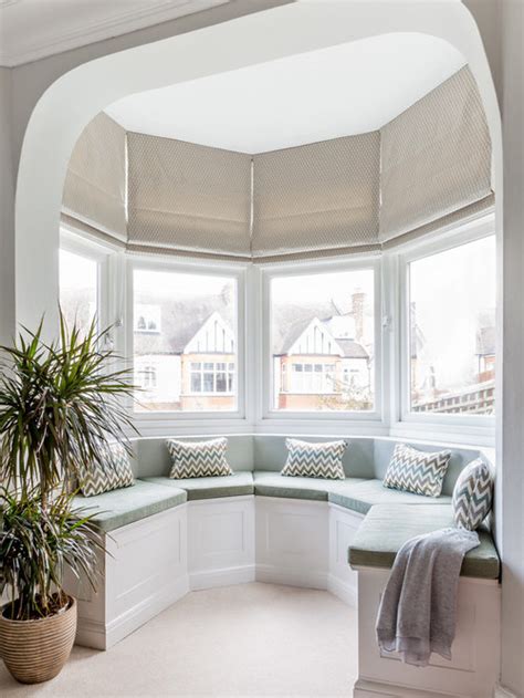 In the master bedroom of a los angeles home by commune. Bedroom Bay Window | Houzz