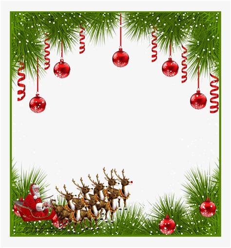 Download Transparent Christmas Border Clipart Hd Transparent Png