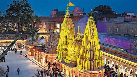 Gold Plating Of Outer Walls Of Kashi Vishwanath Temple Restarts