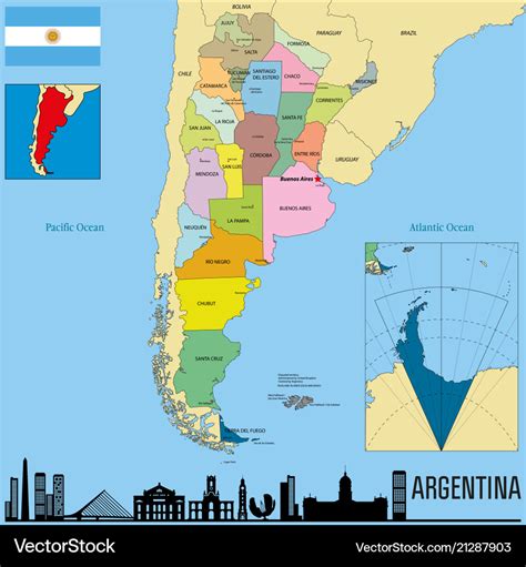 Argentina Political Map Eps Illustrator Map Vector Ma Vrogue Co