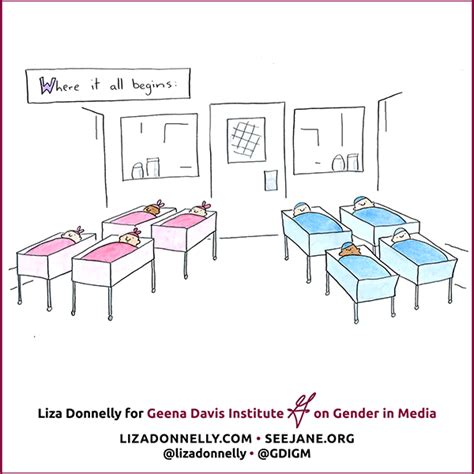 Liza Donnelly Cartoons Where It All Begins Geena Davis Institute