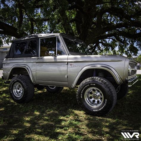 Velocity Restorations Ford Bronco Classic Ford Broncos Old Ford Bronco