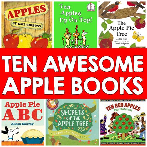 Ten Awesome Apple Books For Kids ⋆ Parenting Chaos