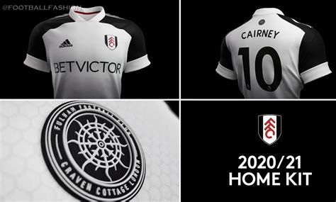 The official website of fulham football club: Fulham 2020/21 adidas Home and Away Kits - FOOTBALL ...