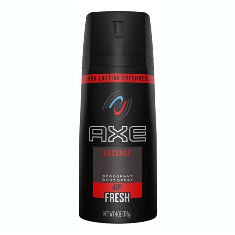6 pack axe body spray for men essence 4 oz