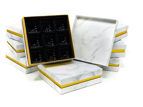 Buy Truffle Boxes Empty Chocolate Box With 9 Piece Plastic Tray Insert