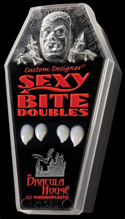 Sexy Bites Doubles Fangs Halloween Mask