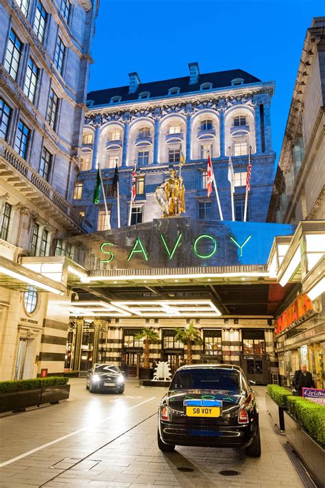 Savoy Hotel London England Savoy Hotel London Visiting England
