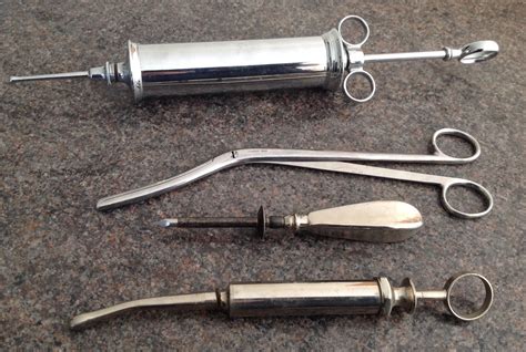 4 Vintage Surgical Medical Instruments Equipment Antique Price