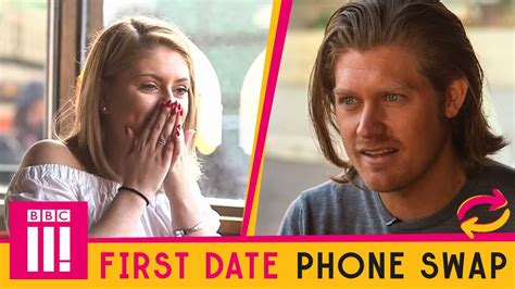 Couple On A First Date Swap Phones For The First Time Youtube