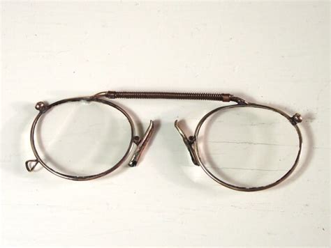Victorian Antique Pince Nez Reading Glasses Spectacles