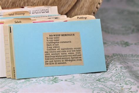 No Weep Meringue Vrp 090 Vintage Recipe Project