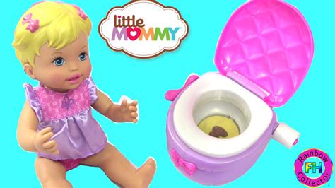 Potty Training With The Little Mommy Princess Potty Doll With Toilet