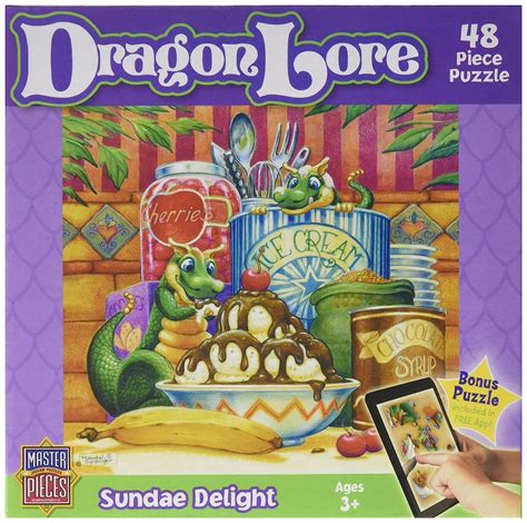 Buy Masterpieces Dragon Lore Sundae Delight Value Jigsaw Puzzle Art By