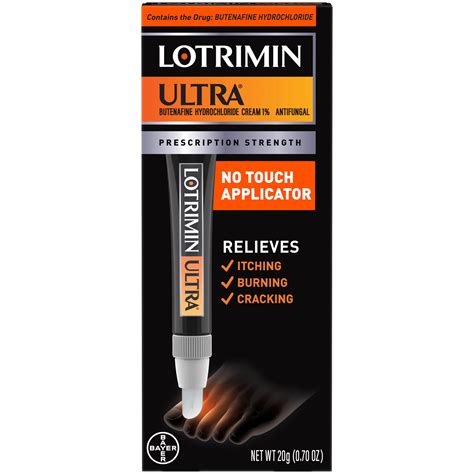 Lotrimin Ultra No Touch Athletes Foot Antifungal Cream 07 Ounce Pen