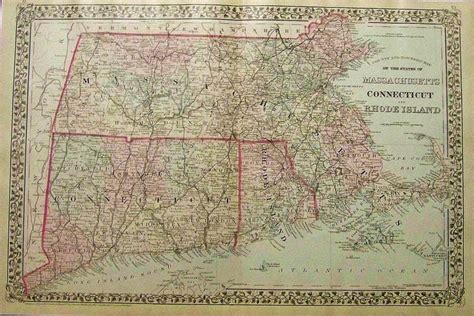 Prints Old And Rare Connecticut Antique Maps And Prints