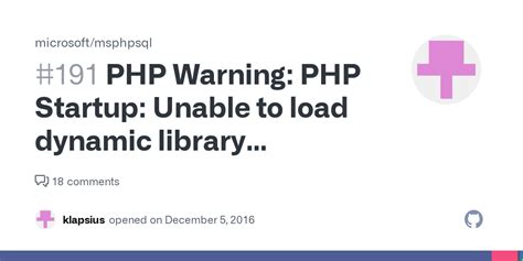 PHP Warning PHP Startup Unable To Load Dynamic Library C Program