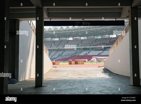 Step into the heart of Jakarta's sports legacy from the ground entrance