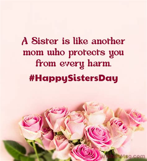 Happy Sisters Day Wishes Messages And Quotes Best Quotations