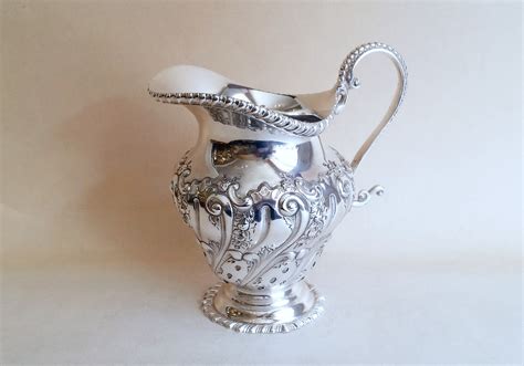 Late Victorian Silver Milk Jug £225 Henry Willis Antique Silver Dealer