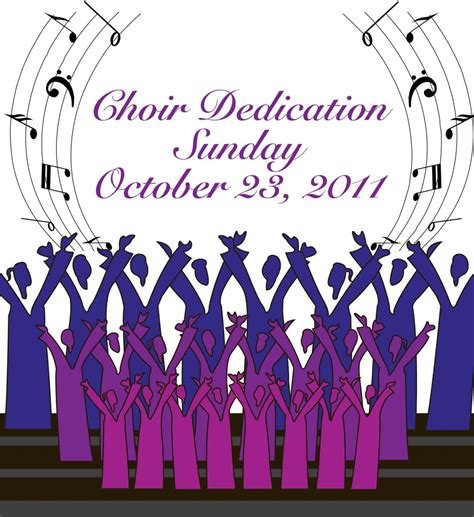 Choir Dedication Sunday Dgfumc